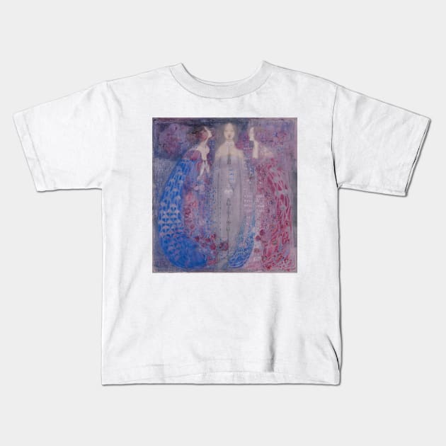 Margaret McDonald Mackintosh Three Perfumes Kids T-Shirt by PaperMoonGifts